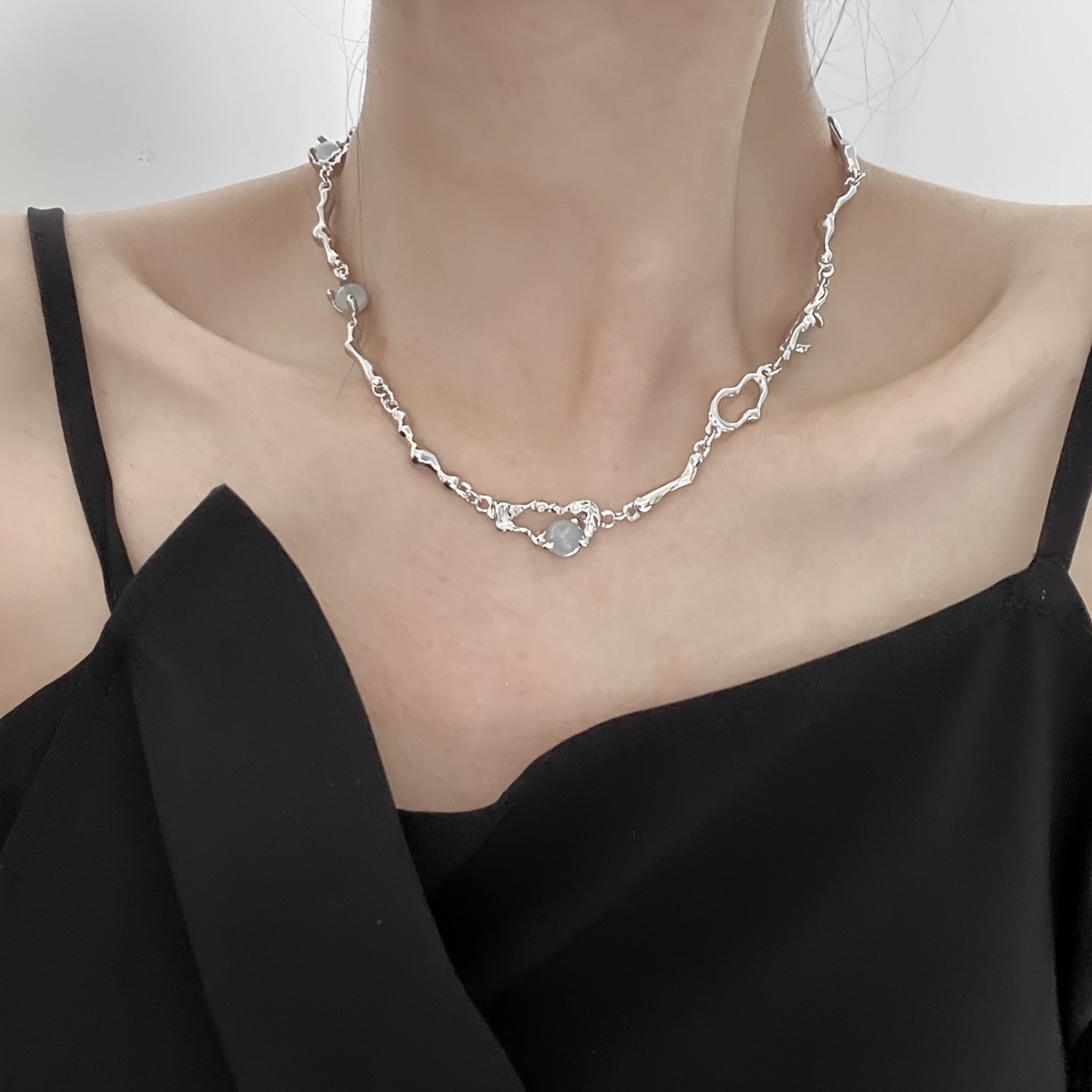 Women's Wing Necklace Heart Pendant